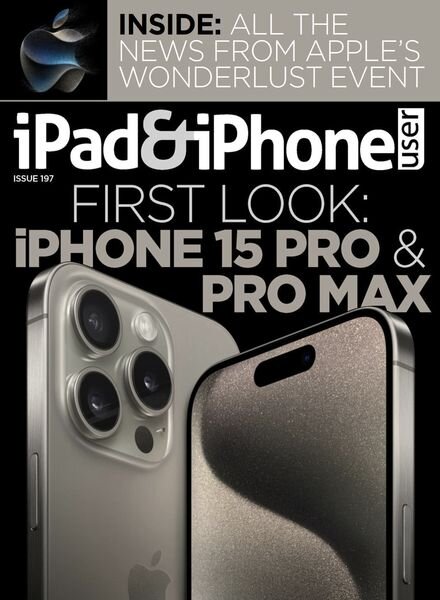 iPad & iPhone User – Issue 197 – October 2023 Cover
