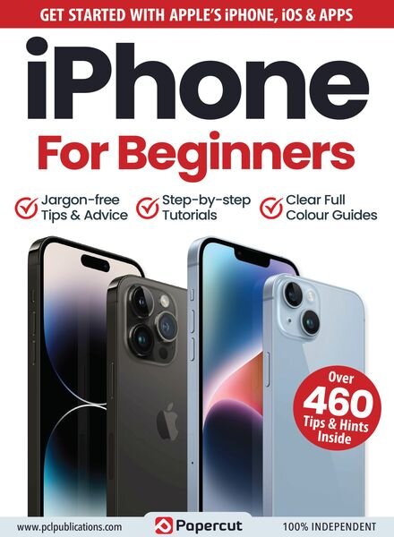 iPhone For Beginners – October 2023 Cover