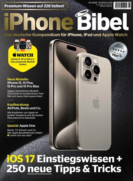 iPhoneBibel – Nr 1 2024 Cover