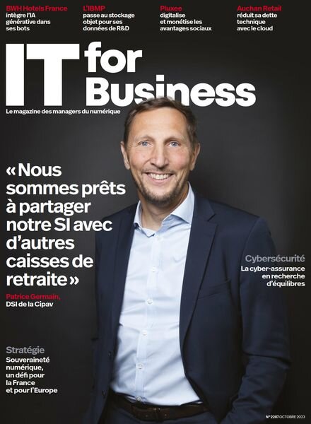IT for Business – Octobre 2023 Cover