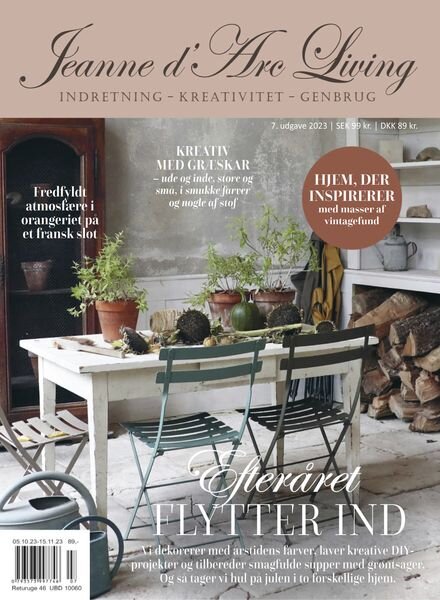 Jeanne d’Arc Living Dansk udgave – Oktober 2023 Cover