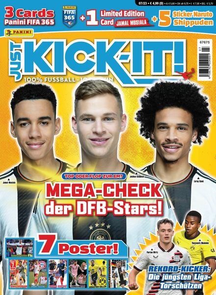 Just Kick-it! – September 2023 Cover