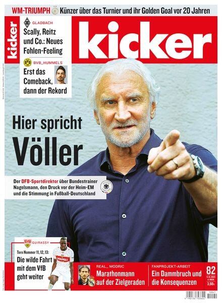 Kicker – 09 Oktober 2023 Cover
