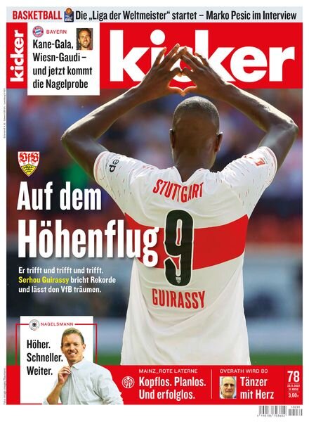 Kicker – 25 September 2023 Cover