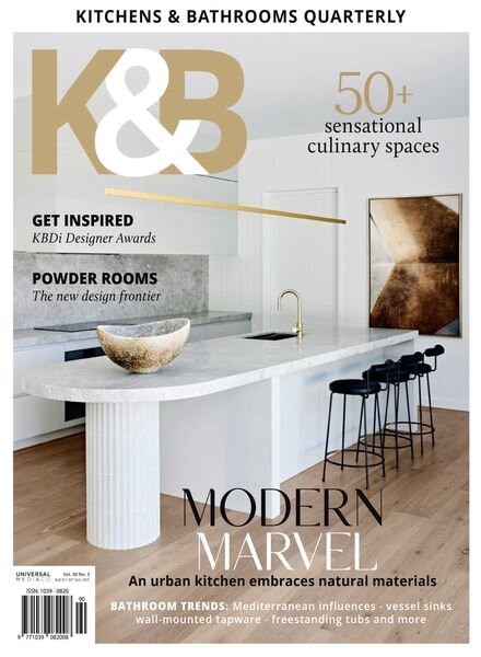 Kitchens & Bathrooms Quarterly – Issue 303 – October 2023 Cover