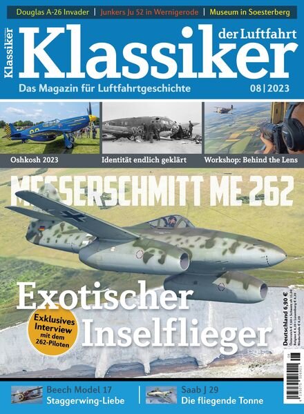 Klassiker der Luftfahrt – Oktober 2023 Cover