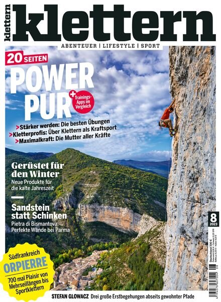 Klettern – Oktober 2023 Cover