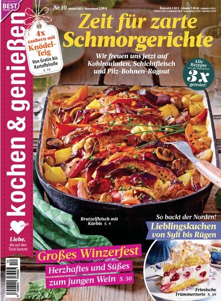 Kochen & Geniessen – 27 September 2023 Cover