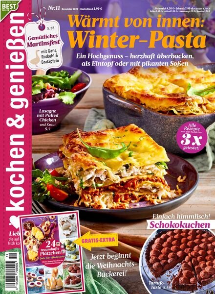 Kochen & Geniessen – November 2023 Cover