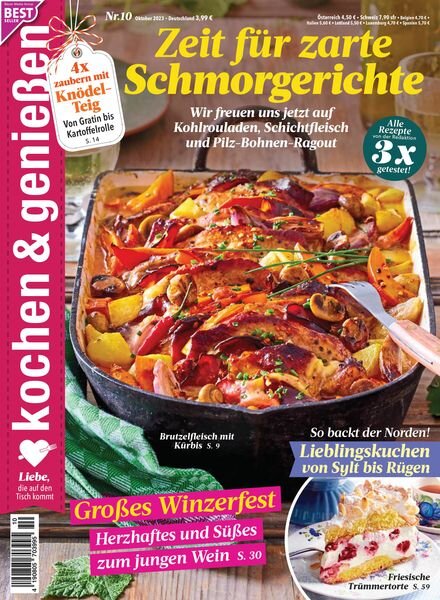 Kochen & Geniessen – Oktober 2023 Cover