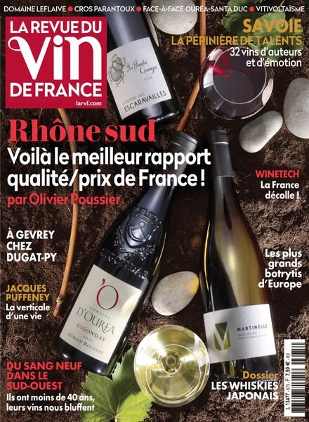 La Revue du Vin de France – Novembre 2023 Cover