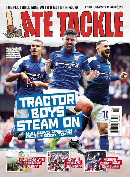 Late Tackle Football – Issue 89 – November-December 2023 Cover