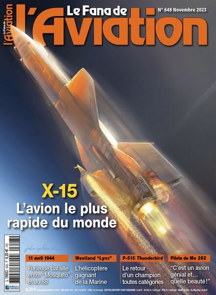 Le Fana de l’Aviation – Novembre 2023 Cover