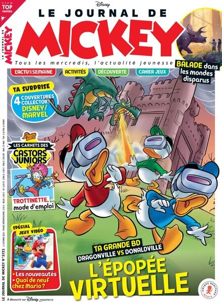 Le Journal de Mickey – 11 Octobre 2023 Cover