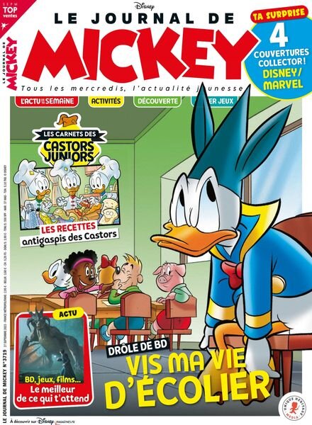 Le Journal de Mickey – 27 Septembre 2023 Cover
