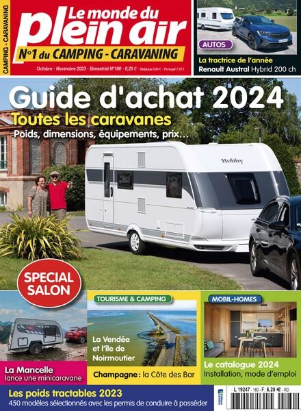 Le Monde du Plein-Air – Octobre-Novembre 2023 Cover