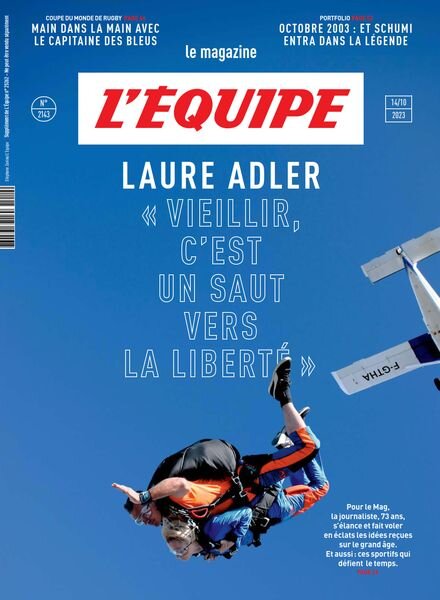 L’Equipe Magazine – 14 Octobre 2023 Cover