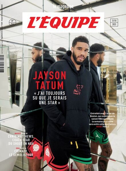 L’Equipe Magazine – 21 Octobre 2023 Cover