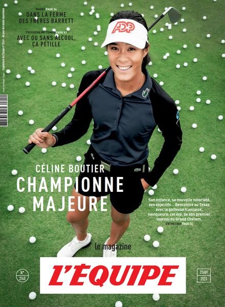L’Equipe Magazine – 23 Septembre 2023 Cover