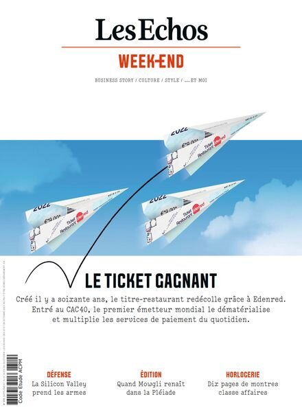 Les Echos Week-end – 27 Octobre 2023 Cover