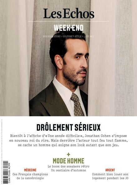 Les Echos Week-end – 6 Octobre 2023 Cover