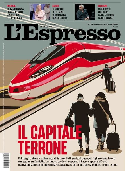 l’Espresso – 20 Ottobre 2023 Cover