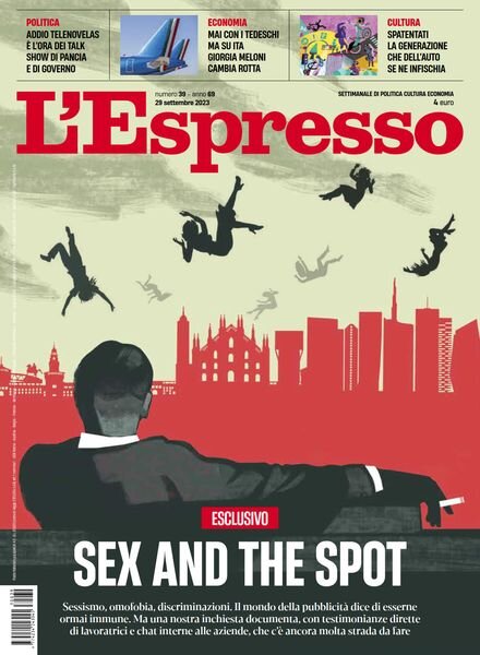 l’Espresso – 29 Settembre 2023 Cover