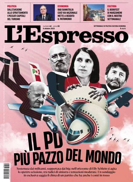 l’Espresso – 6 Ottobre 2023 Cover