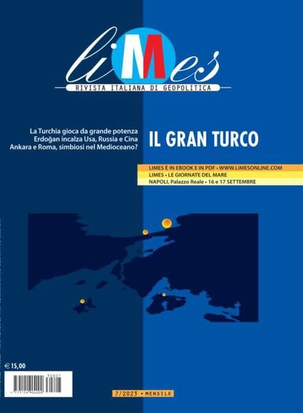 Limes – Luglio 2023 Cover
