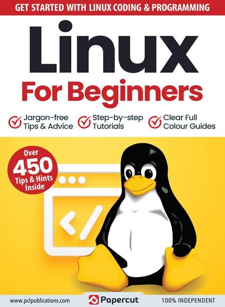 Linux For Beginners – October 2023 Cover