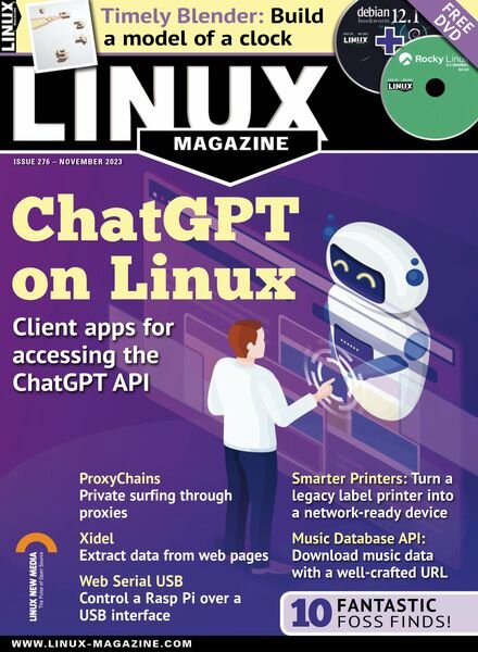 Linux Magazine USA – Issue 276 – November 2023 Cover