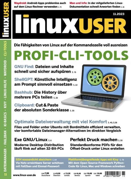 LinuxUser – November 2023 Cover