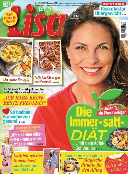 Lisa – 25 Oktober 2023 Cover