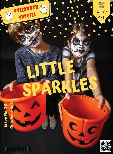 Little Sparkles Kids Magazine Ages 4-7 – October 2023 Cover