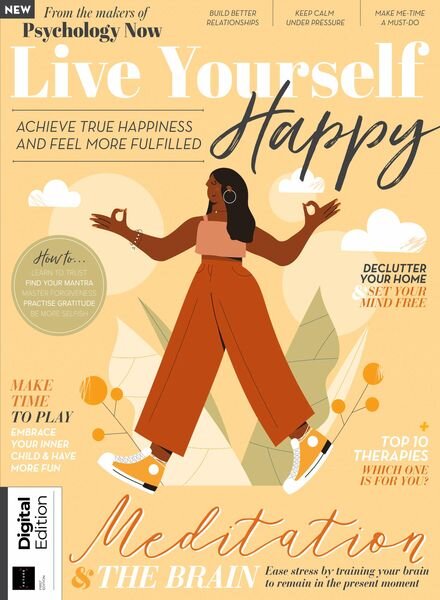 Live Yourself Happy – 1st Edition – September 2023 Cover