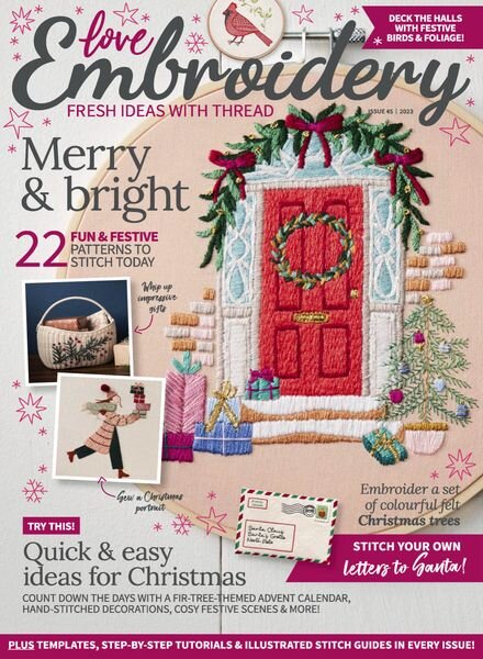 Love Embroidery – Issue 45 – September 2023 Cover