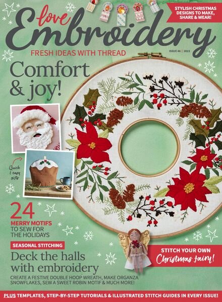 Love Embroidery – Issue 46 – October 2023 Cover