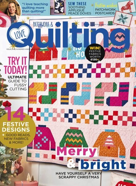 Love Patchwork & Quilting – Issue 129 – September 2023 Cover