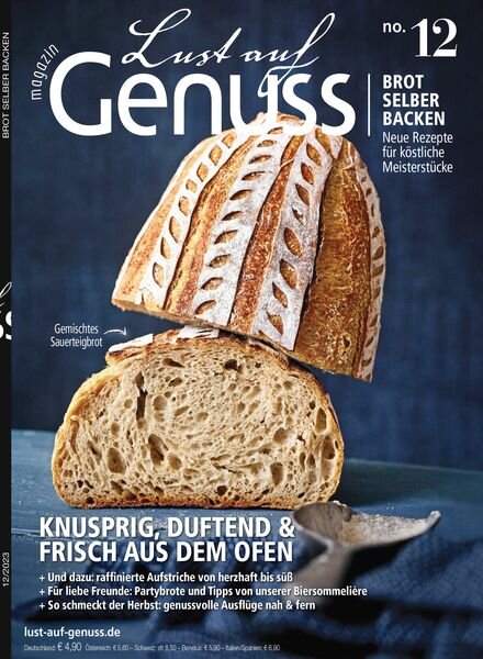 Lust auf Genuss – Dezember 2023 Cover