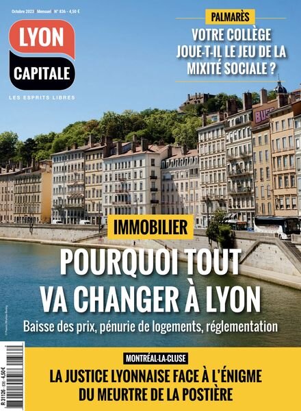 Lyon Capitale – Octobre 2023 Cover