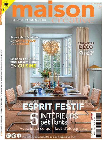 Maison Creative – Novembre-Decembre 2023 Cover
