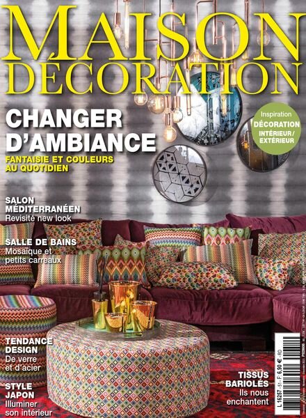Maison Decoration – Octobre-Decembre 2023 Cover