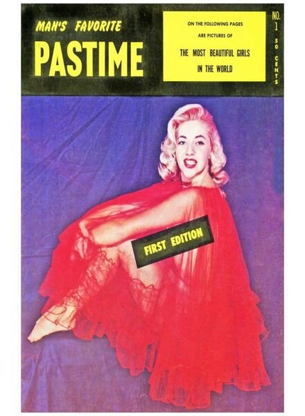 Man’s Favorite Pastime – n 1 Cover