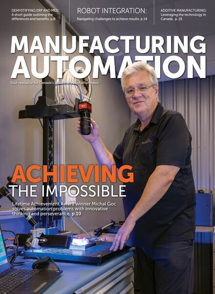 Manufacturing Automation – September-October 2023 Cover