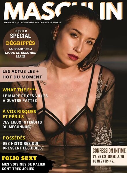 Masculin – 20 Octobre 2023 Cover
