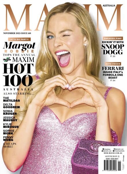Maxim Australia – November 2023 Cover