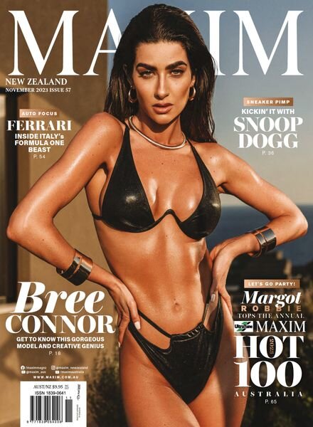 Maxim New Zealand – November 2023 Cover