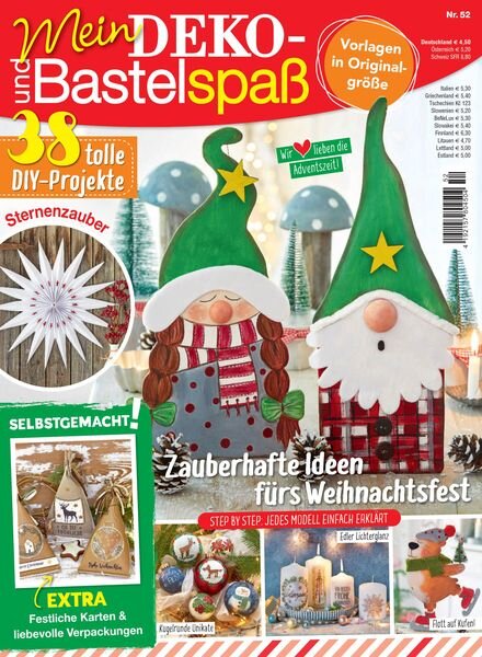 Mein Deko- und Bastelspass N 52 – 10 Oktober 2023 Cover