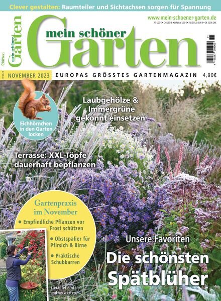 Mein schOner Garten – November 2023 Cover