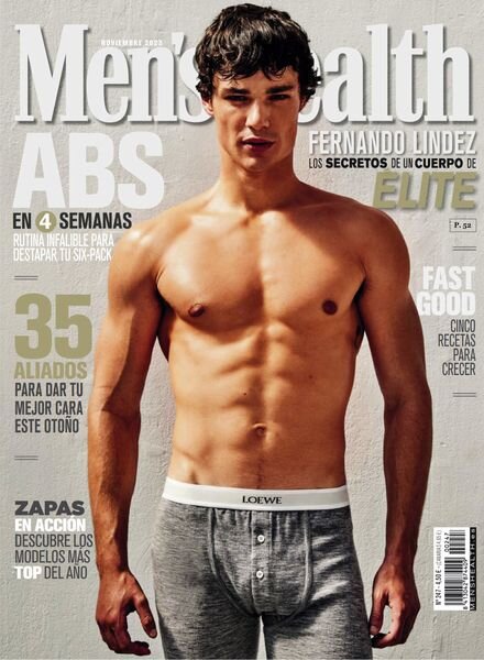 Men’s Health Espana – Noviembre 2023 Cover